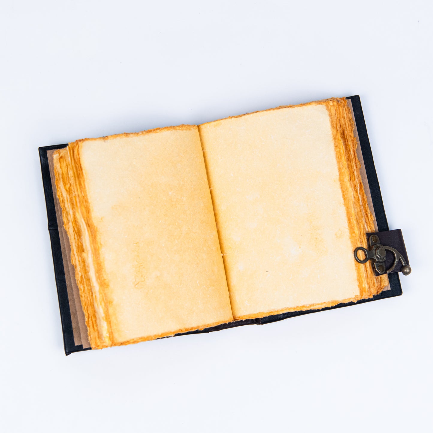 Vintage Leather Journal Dairy - Unruled Notebook Diary for Traveler