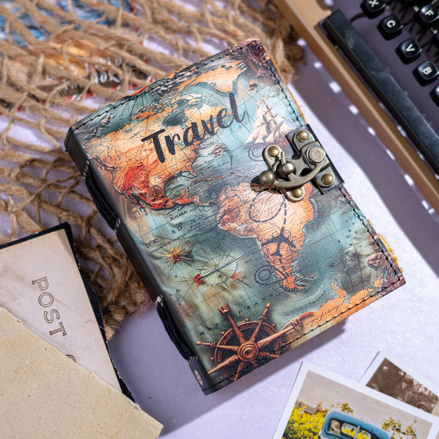 Journal dairy for girls - unruled notebook diary for women