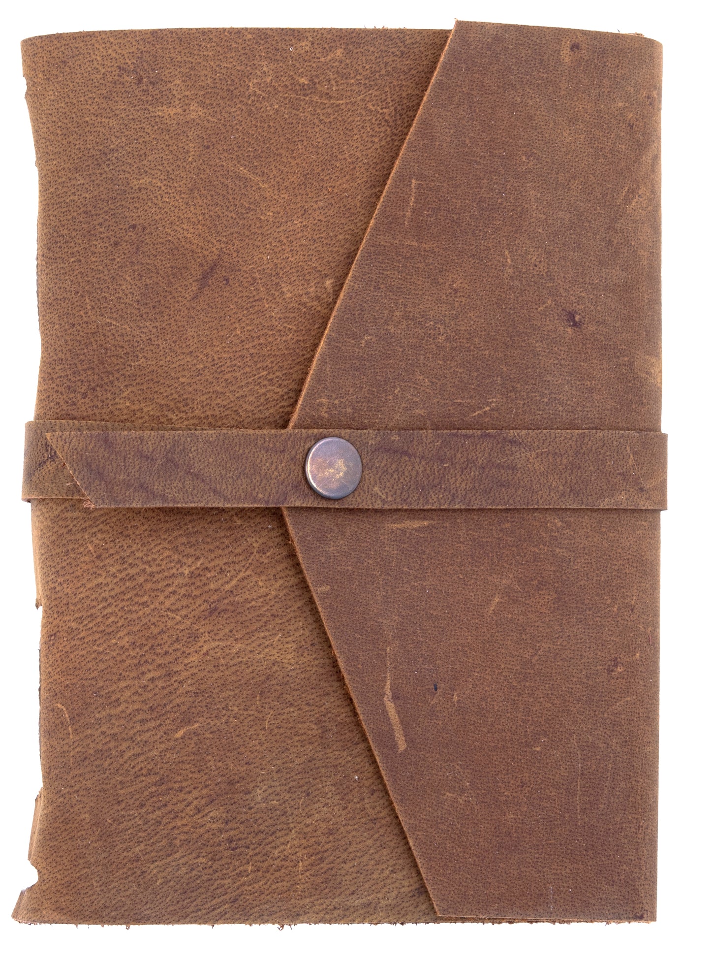 Vintage Leather Journal Diary with Belt