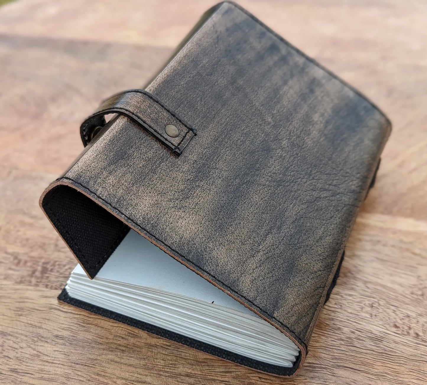 Wolf Embossed Leather Journal diary with 200 Handmade pages