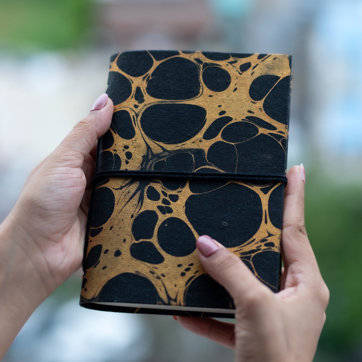 Handcrafted Bahi Style Marble Cover Diary