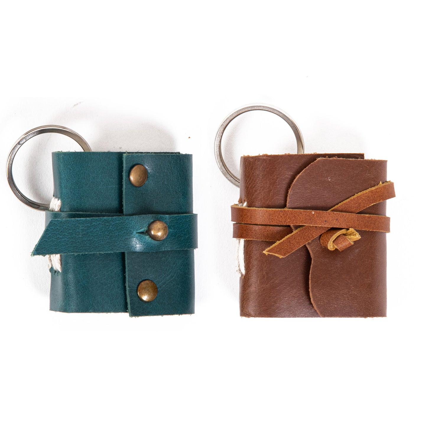 Miniature Journal Key-ring Crafted with High Quality Leather(1 key-ring)