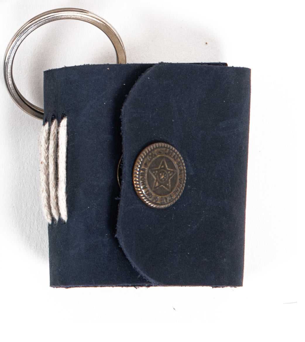 Miniature Journal Key-ring Crafted with High Quality Leather(1 key-ring)