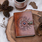 Leather Journal Embossed with Stone 200 Travel Journal