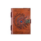 Leather Journal Embossed with Stone 200 Travel Journal