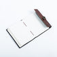 Leather Journal Embossed with Stone 200 Travel Journal