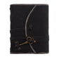 Vintage Leather Bound Grimoire Journal with Key 6*8 Size