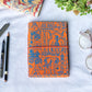 Hardcover Journal Diary Notebook with Marble Print Bahi