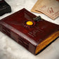 Leather Journal Vintage Notebook with Harry Potter Embossed